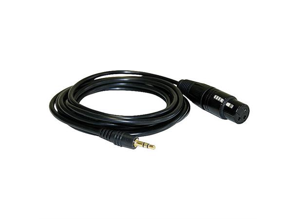 beyerdynamic mikrofon tilbehør MVK 87-K3 Kabel 3 pin XLR FM 3,5mm mini jack 2,5m
